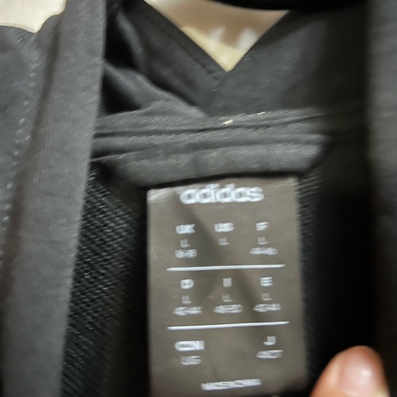 Black adidas zip up - Picture 3 of 3
